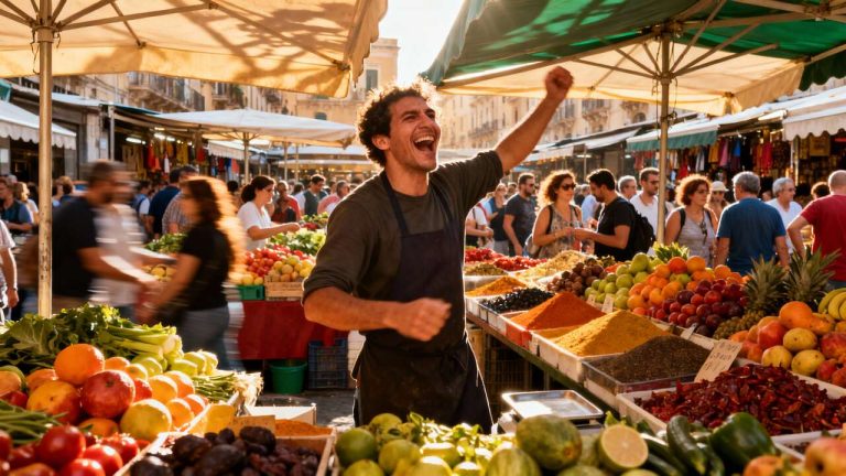 Mercato di Ballarò a Palermo: esplosione di Colori, sapori e Odori nello Storico Mercato Siciliano