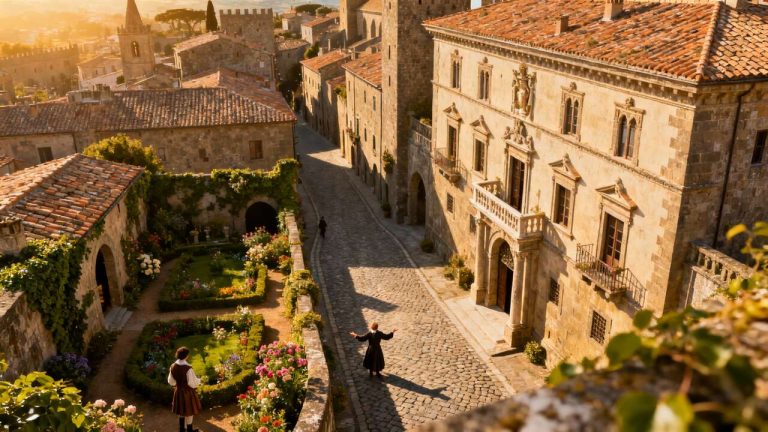 Scopri i segreti di Viterbo: palazzi storici e giardini nascosti nella Città dei Papi